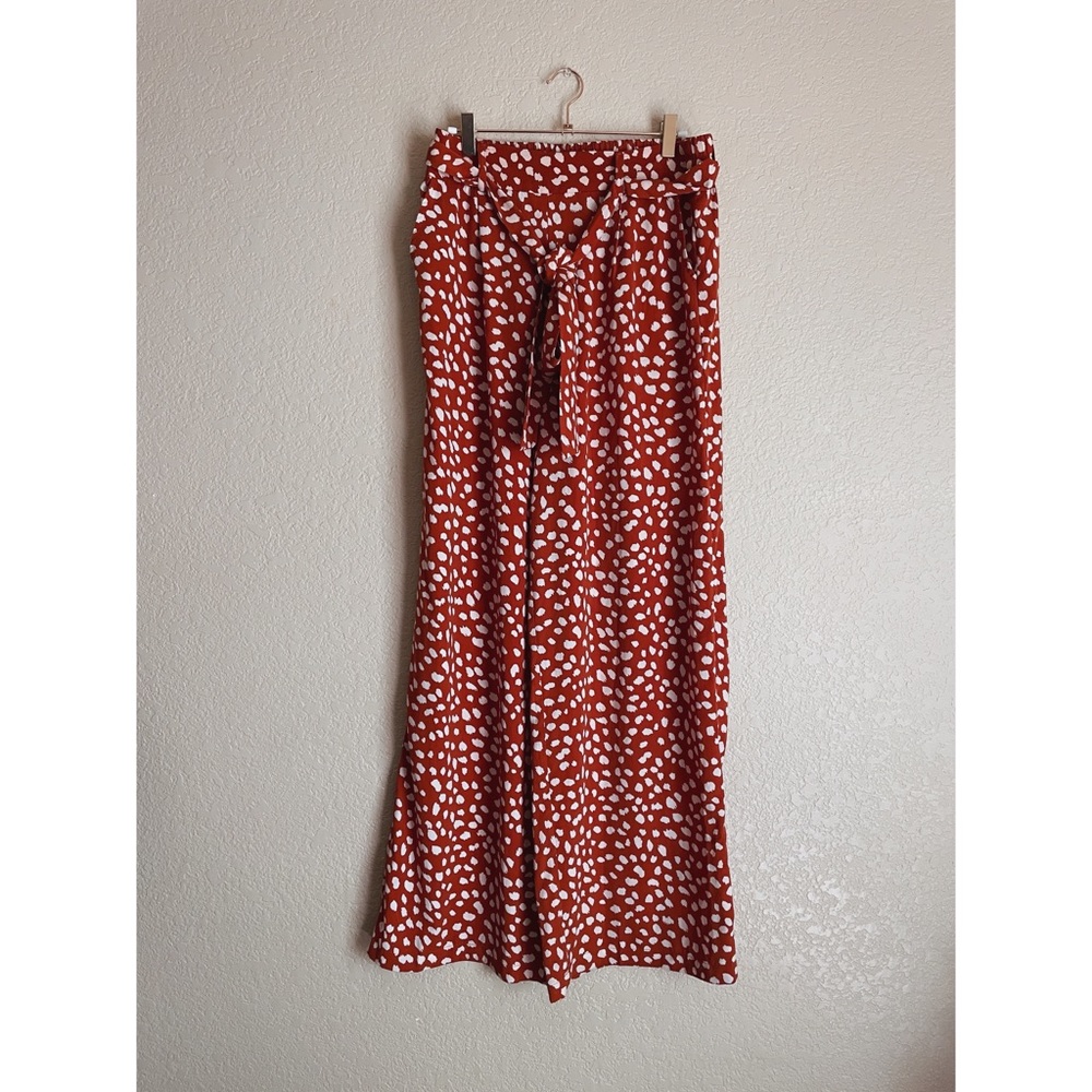 Animal Print Pants with Pockets
